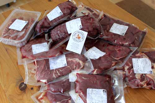 colis de viande